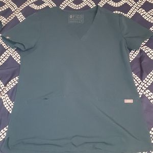 Womens zs figs scrub top